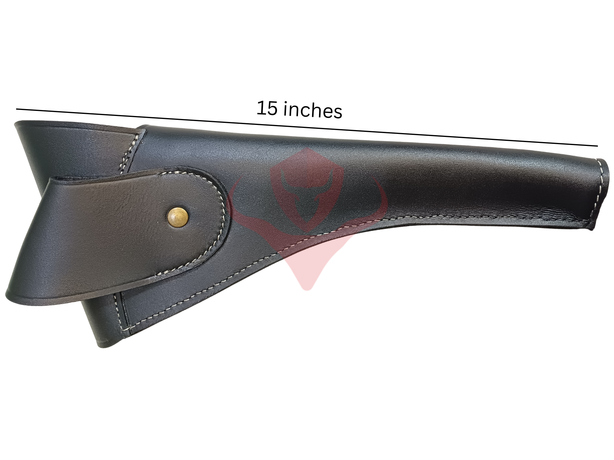 Premium Handcrafted Western Style Leather Gun Holster – Leather Shooting Gun Cover - Image 2