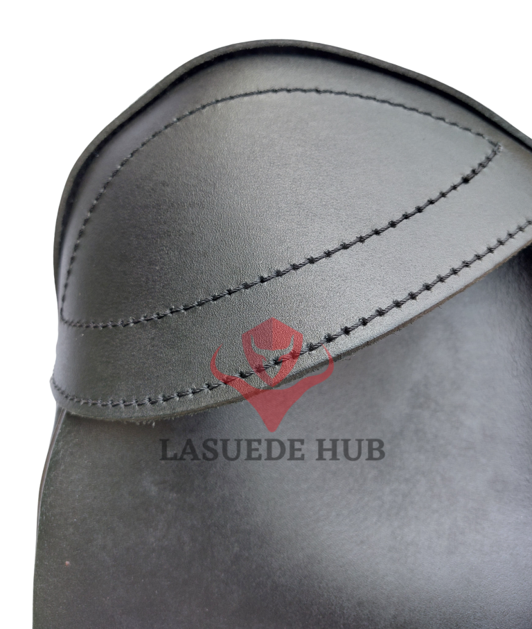 Extra Large 21” Leather Motorcycle Saddle Bag – Durable & Reliable Tool Bag for Bikers - Image 9