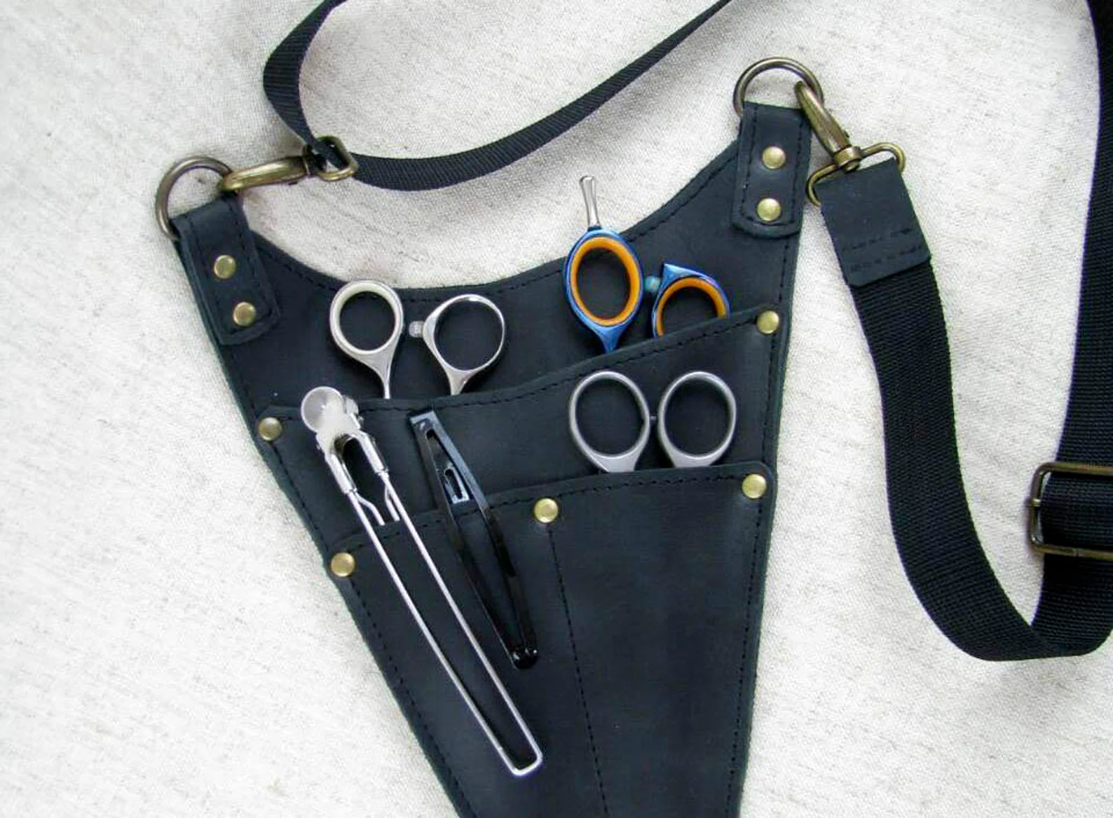 barber tool belt pouch