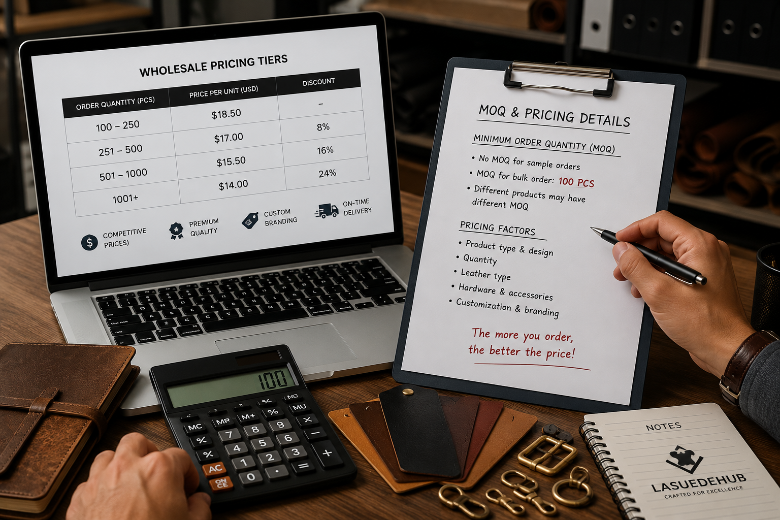 MOQ & Pricing Details