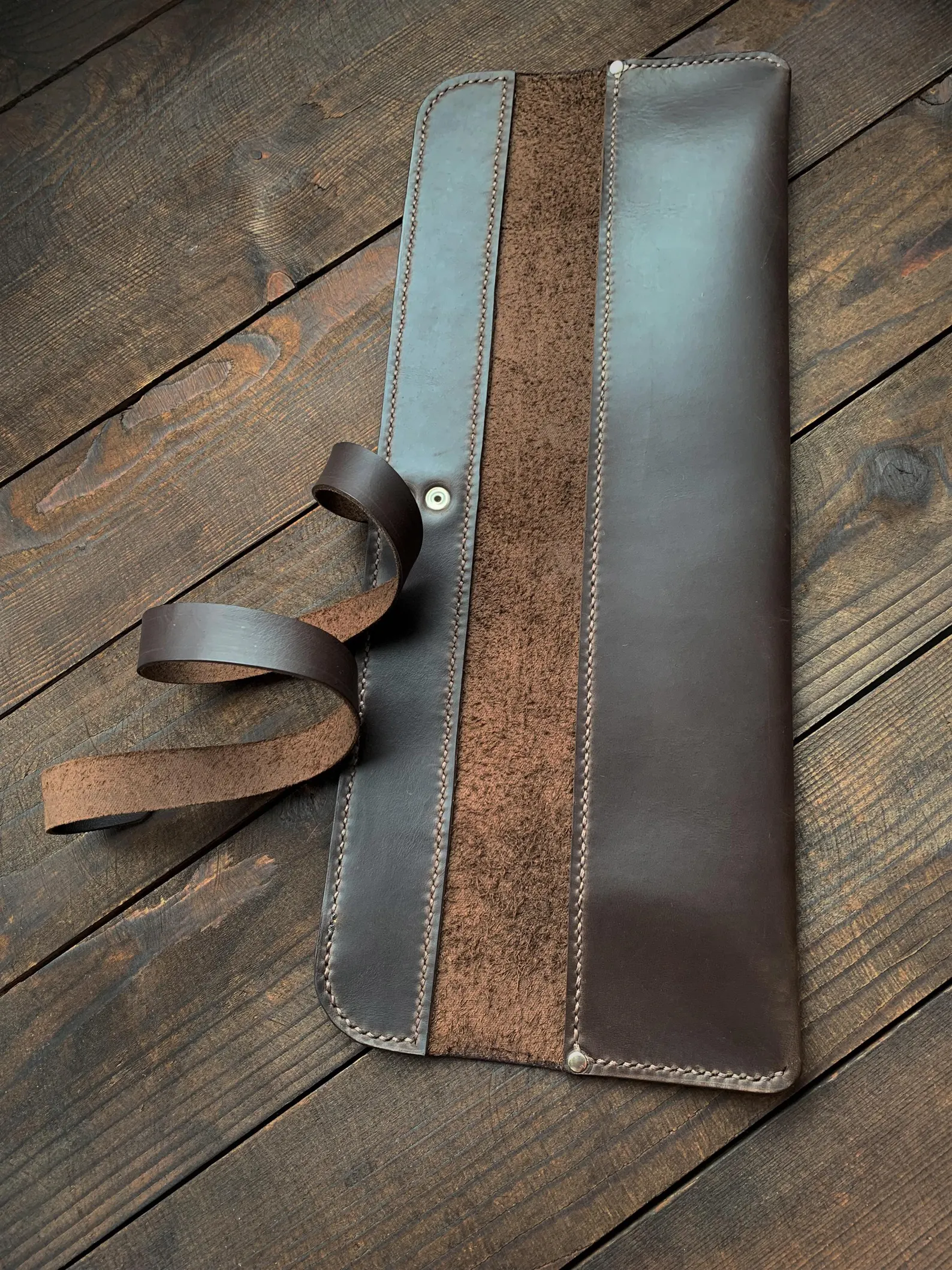 genuine leather knife case