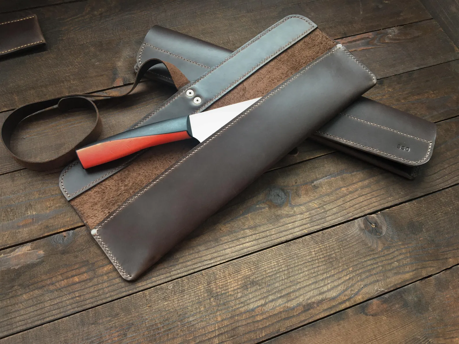 handmade knife case